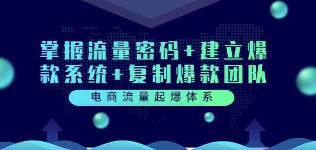 电商流量起爆体系:掌握流量密码+建立爆款系统+复制爆款团队